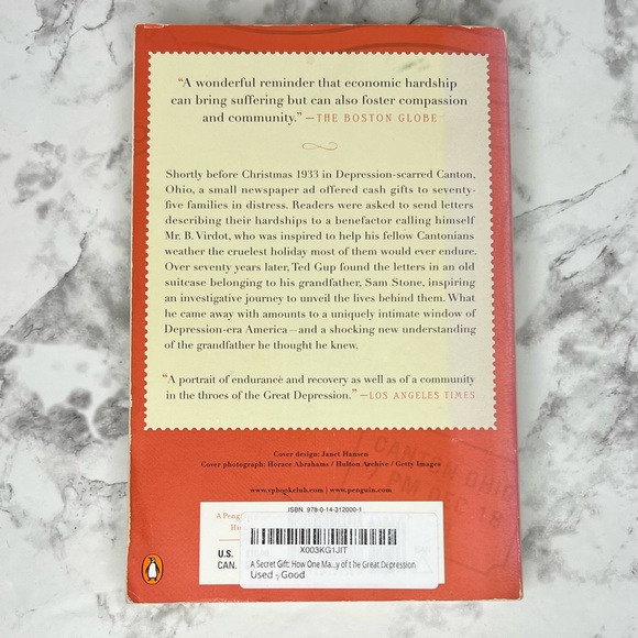 A Secret Gift book by Ted Gup - Picture 2 of 2